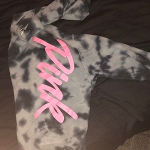 Pink Cropped Hoodie Victoria Secret